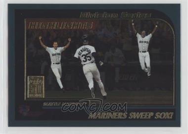 2001 Topps - [Base] #403 - Division Series Highlights - Mariners Sweep Sox!