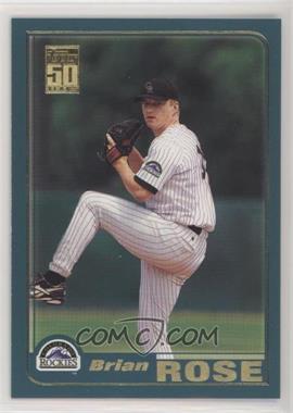 2001 Topps - [Base] #649 - Brian Rose