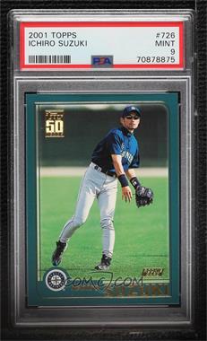 2001 Topps - [Base] #726 - Ichiro Suzuki [PSA 9 MINT]