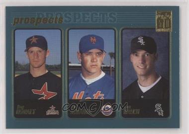 2001 Topps - [Base] #727 - Prospects - Roy Oswalt, Pat Strange, Jon Rauch