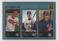 Prospects - Carlos Pena, Larry Barnes, Dewayne Wise [Good to VG‑…