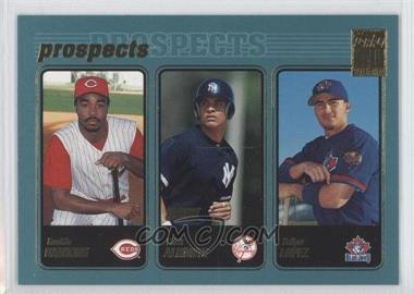 2001 Topps - [Base] #732 - Gookie Dawkins, Erick Almonte, Felipe Lopez - Courtesy of COMC.com