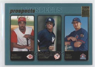 2001 Topps - [Base] #732 - Prospects - Gookie Dawkins, Erick Almonte, Felipe Lopez