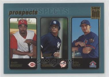 2001 Topps - [Base] #732 - Prospects - Gookie Dawkins, Erick Almonte, Felipe Lopez