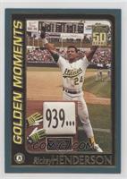 Golden Moments - Rickey Henderson