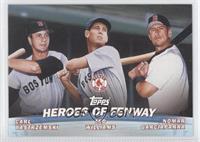 Carl Yastrzemski, Nomar Garciaparra, Ted Williams