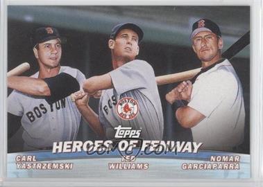 2001 Topps - Combos #TC13 - Carl Yastrzemski, Nomar Garciaparra, Ted Williams