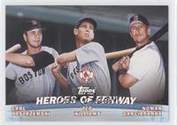 Carl Yastrzemski, Nomar Garciaparra, Ted Williams