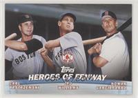 Carl Yastrzemski, Nomar Garciaparra, Ted Williams