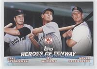 Carl Yastrzemski, Nomar Garciaparra, Ted Williams