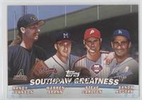 Randy Johnson, Warren Spahn, Steve Carlton, Sandy Koufax