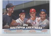 Randy Johnson, Warren Spahn, Steve Carlton, Sandy Koufax