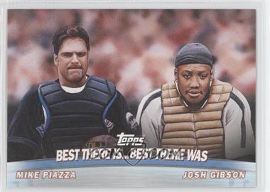 2001 Topps - Combos #TC18 - Mike Piazza, Josh Gibson