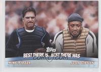 Mike Piazza, Josh Gibson