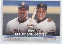 Barry Bonds, Willie Mays