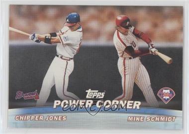 2001 Topps - Combos #TC2 - Chipper Jones, Mike Schmidt