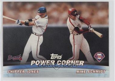 2001 Topps - Combos #TC2 - Chipper Jones, Mike Schmidt