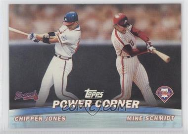 2001 Topps - Combos #TC2 - Chipper Jones, Mike Schmidt