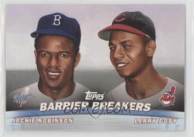 2001 Topps - Combos #TC20 - Jackie Robinson, Larry Doby