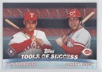 Ivan Rodriguez, Johnny Bench