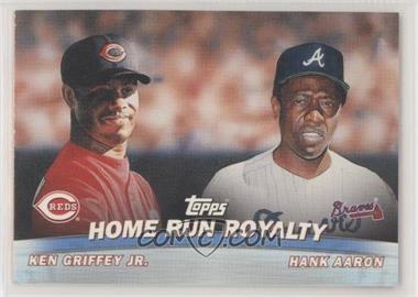 2001 Topps - Combos #TC9 - Hank Aaron, Ken Griffey Jr.