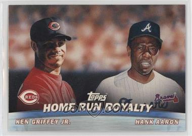 2001 Topps - Combos #TC9 - Hank Aaron, Ken Griffey Jr.