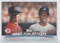 Hank Aaron, Ken Griffey Jr.