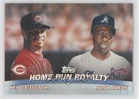 Hank Aaron, Ken Griffey Jr. [EX to NM]