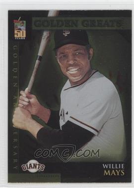 2001 Topps - Golden Anniversary #GA4 - Willie Mays