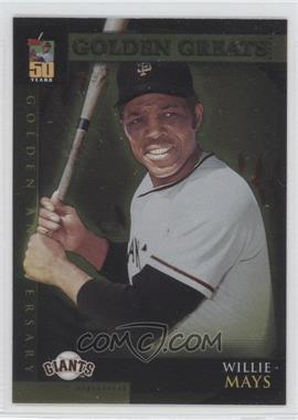 2001 Topps - Golden Anniversary #GA4 - Willie Mays