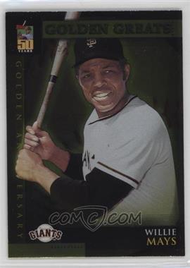 2001 Topps - Golden Anniversary #GA4 - Willie Mays