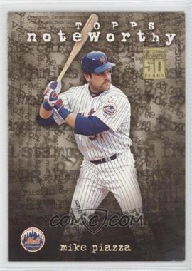 2001 Topps - Noteworthy #TN13 - Mike Piazza