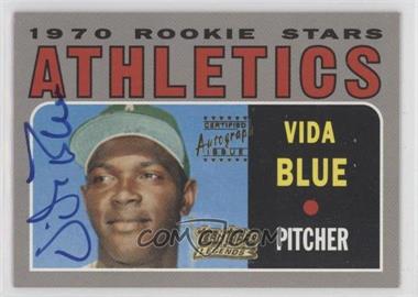 2001 Topps - Team Topps Legends Autographs #TT33R - Vida Blue