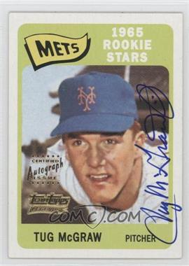 2001 Topps - Team Topps Legends Autographs #TT37R - Tug McGraw