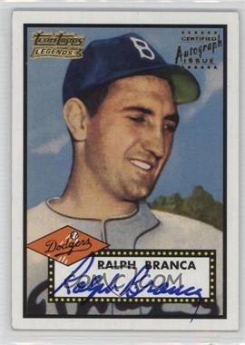 2001 Topps - Team Topps Legends Autographs #TT51RF - Ralph Branca [Noted]