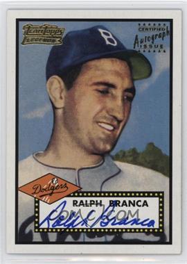 2001 Topps - Team Topps Legends Autographs #TT51RF - Ralph Branca