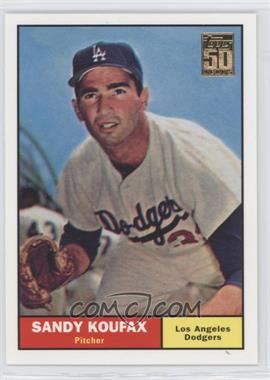 2001 Topps - Through the Years #15 - Sandy Koufax