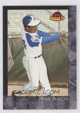 2001 Topps American Pie - [Base] #40 - Hank Aaron