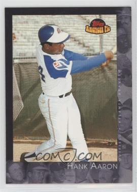 2001 Topps American Pie - [Base] #40 - Hank Aaron