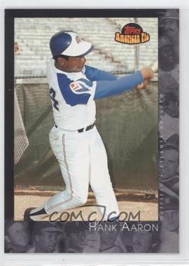 2001 Topps American Pie - [Base] #40 - Hank Aaron