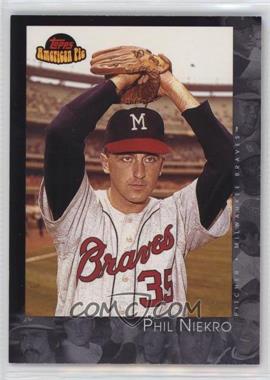 2001 Topps American Pie - [Base] #66 - Phil Niekro