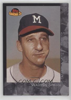 2001 Topps American Pie - [Base] #89 - Warren Spahn