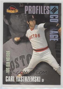 2001 Topps American Pie - Profiles in Courage #PIC4 - Carl Yastrzemski