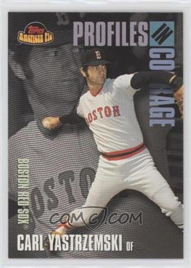 2001 Topps American Pie - Profiles in Courage #PIC4 - Carl Yastrzemski