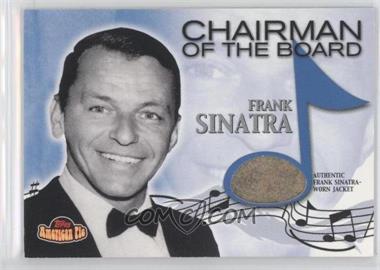 2001 Topps American Pie - Relics #PAPM1 - Frank Sinatra