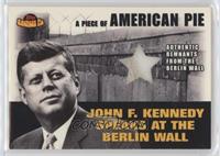 John F. Kennedy (Remnants from Berlin Wall) [EX to NM]