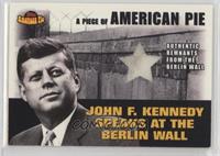 John F. Kennedy (Remnants from Berlin Wall)