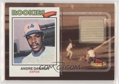 2001 Topps American Pie - Rookie Reprint Relics #BBRR-AD - Andre Dawson