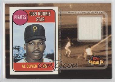 2001 Topps American Pie - Rookie Reprint Relics #BBRR-AO - Al Oliver [Noted]