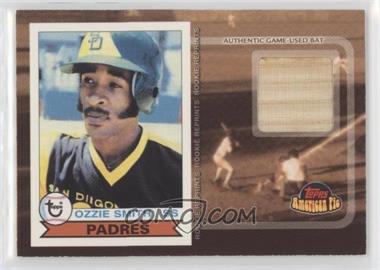 2001 Topps American Pie - Rookie Reprint Relics #BBRR-OS - Ozzie Smith